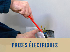 Prises électriques 